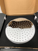 Signature Hardware SHRS1025TCP 2.5 GPM 10" Wide Traditional Rain Shower Head - Chrome