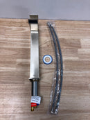 Vigo VG03007BN Duris 1.2 GPM Vessel Single Hole Bathroom Faucet - Brushed Nickel