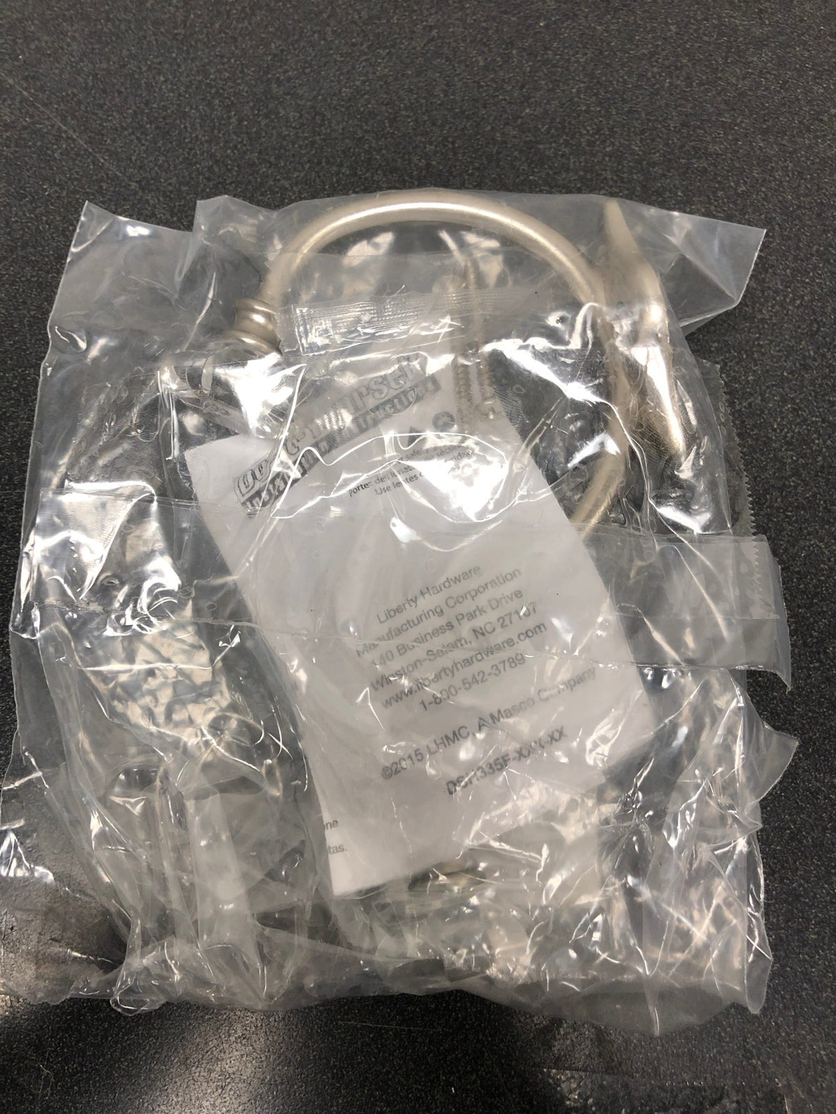 Liberty Hardware 128734 Acrylic Facets Coat and Hat Hook - Satin Nickel and Clear