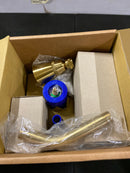 Kingston Brass KB36370ACL American Classic Tub and Shower Trim Package With 1.8 GPM Single Function Shower Head with Diverter - Brushed Brass