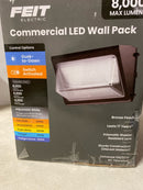 Feit electric S13CWPK5CCTLSBZ 4000/6000/8000 Lumens Select Integrated LED Selectable 5CCT Bronze Dusk to Dawn Commercial Wall Pack Light