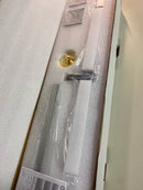 Delta 58410-PR Emerge 18" Angular Shower Column with Hose and Integrated Diverter - Less Shower Head and Hand Shower - Lumicoat Chrome