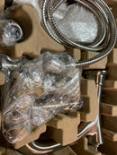 Signature Hardware Beasley 4-Hole Roman Tub Faucet w/Hand Shower SHBE4RTG2ZBN