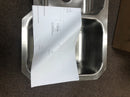 Elkay HDU312010R Avenue Undermount Stainless Steel 32 in. Offset Double Bowl Kitchen Sink