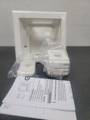 Commercial electric 5053-WH TV Multimedia Recessed Box