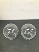 Hinkley Lighting 5932HB Poppy 2 Light 15" Wide Bathroom Vanity Light with Clear Seedy Glass - Heritage Brass