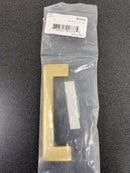 Emtek 86163US4 Trail 4 Inch Center to Center Handle Cabinet Pull - Satin Brass