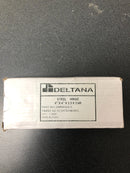 Deltana S44R4HD15 4" x 4" Plain Bearing 1/4" Radius Corners Mortise Hinge - Pair - Satin Nickel