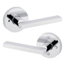 Baldwin 4412260BIN Bevel 4 Inch Center to Center Handle Cabinet Pull from the Estate Collection - Polished Chrome