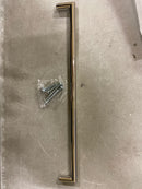 Top Knobs TK946PN Kinney 12 Inch Center to Center Handle Cabinet Pull from the Lynwood Series - Polished Nickel