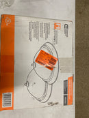 commercial electric White Twin Pack 2-Light Flushmount