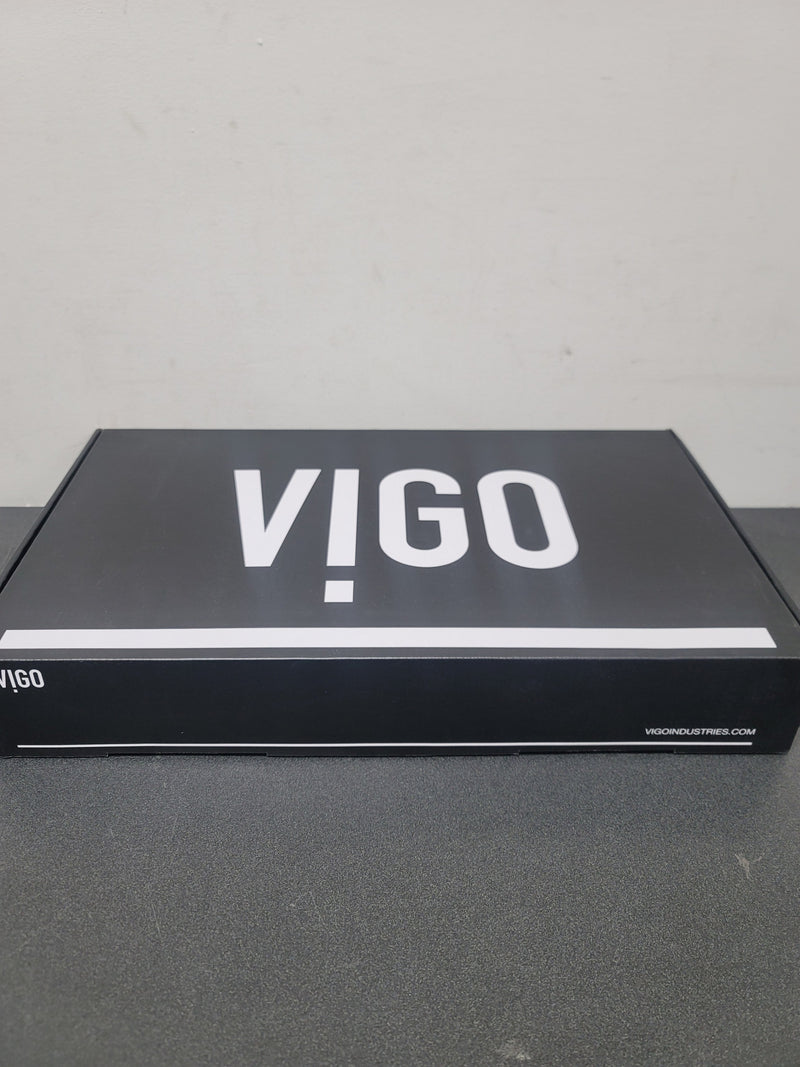 VIGO Norfolk Matte Black 1-handle Vessel WaterSense Bathroom Sink Faucet