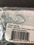 Rod desyne 1904-206 1-3/8 in. Heavy Duty Drapery Pins (20-Piece)