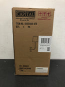 Capital Lighting 619311AD-674 Dawson 17" Tall Wall Sconce - Aged Brass
