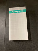 hansgrohe Raindance Select E 5-inch Modern Handheld Shower Head Rain, RainAir, Whirl in Brushed Black Chrome, 26521341