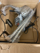 Dainolite 123LEDF-SC Single Light 53" Tall Integrated LED Gooseneck Floor Lamp - Satin Chrome