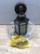 Maxim 66926EB Side Door Single Light 10" Tall LED Outdoor Wall Sconce - Empire Bronze