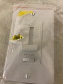 Kichler 1DDTRIMWH Single Gang Wall Plate for Under Cabinet System LED Dimmer - White Material