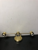 Westinghouse 6127700 Dorney 3 Light 24" Wide Vanity Light - Champagne Brass - Champagne Brass