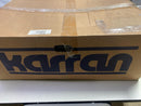 Karran QU-711-BL Undermount Quartz Composite 32 in. 60/40 Double Bowl Kitchen Sink in Black