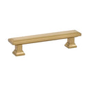 Emtek 86302US4 Brass Geometric 6 Inch Center to Center Bar Cabinet Pull - Satin Brass