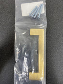 Emtek 86163US4 Trail 4 Inch Center to Center Handle Cabinet Pull - Satin Brass