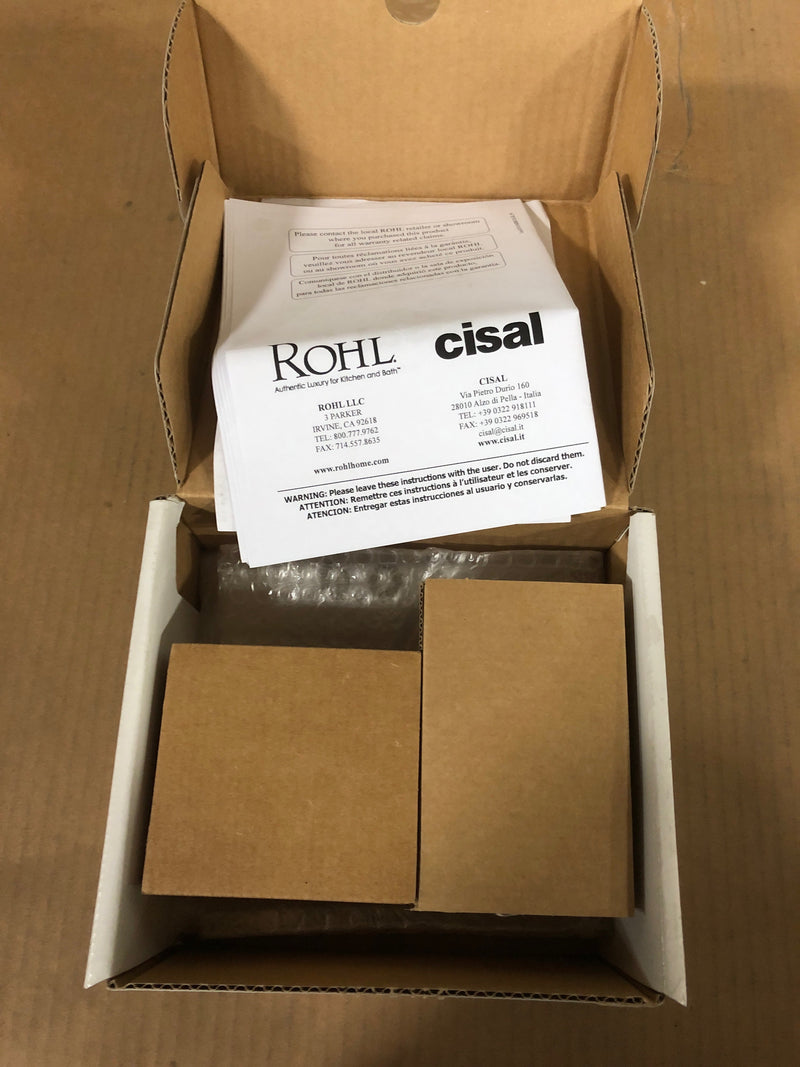 Rohl AC720LM-APC/TO Arcana Thermostatic Valve Trim Only with Single Lever Handle - Less Rough In - Polished Chrome