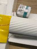 ET2 E25038-WTBK Pleat 3" Wide Mini Pendant - Black