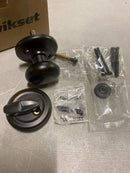 Kwikset 966CV.UNIV Cove Knob Single Cylinder Interior Pack with Round Rose for Handlesets - Venetian Bronze