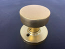 Kwikset 788PSKRDT-4 Pismo Reversible Non-Turning One-Sided Dummy Door Knob - Satin Brass