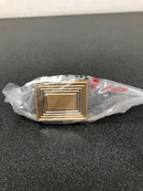 Richelieu BP87883545CHBRZ 1-3/4 Inch Rectangular Cabinet Knob - Champagne Bronze