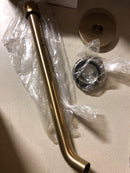 Amahle Wall Mount Tub Filler Trim with C-Spout -Less handles