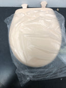 Bemis 200SLOWT 643 Round Closed-Front Toilet Seat with Soft Close and STA-TITE Seat Fastening System - Desert Bloom