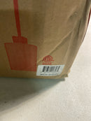 Kovacs P8080-615 Kimono 1 Light 6" Wide Mini Pendant with Beige Fabric Shade - Antique Dorian Bronze