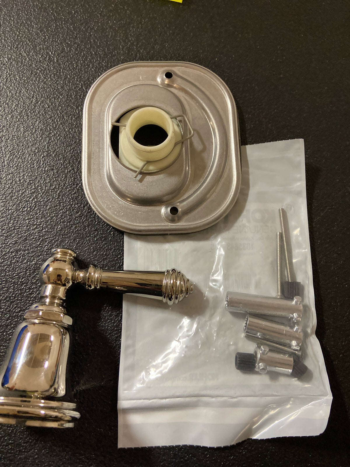 Kohler K-T72769-4-SN Artifacts Lever 1-Handle Thermostatic Valve Trim Kit in Vibrant Polished Nickel (Valve Not Included)