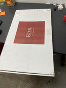 Rohl WSGRSS3018BKS Forze 29-1/8" L x 17-5/16" W Stainless Steel Basin Rack with Rubber Feet - Black Stainless Steel