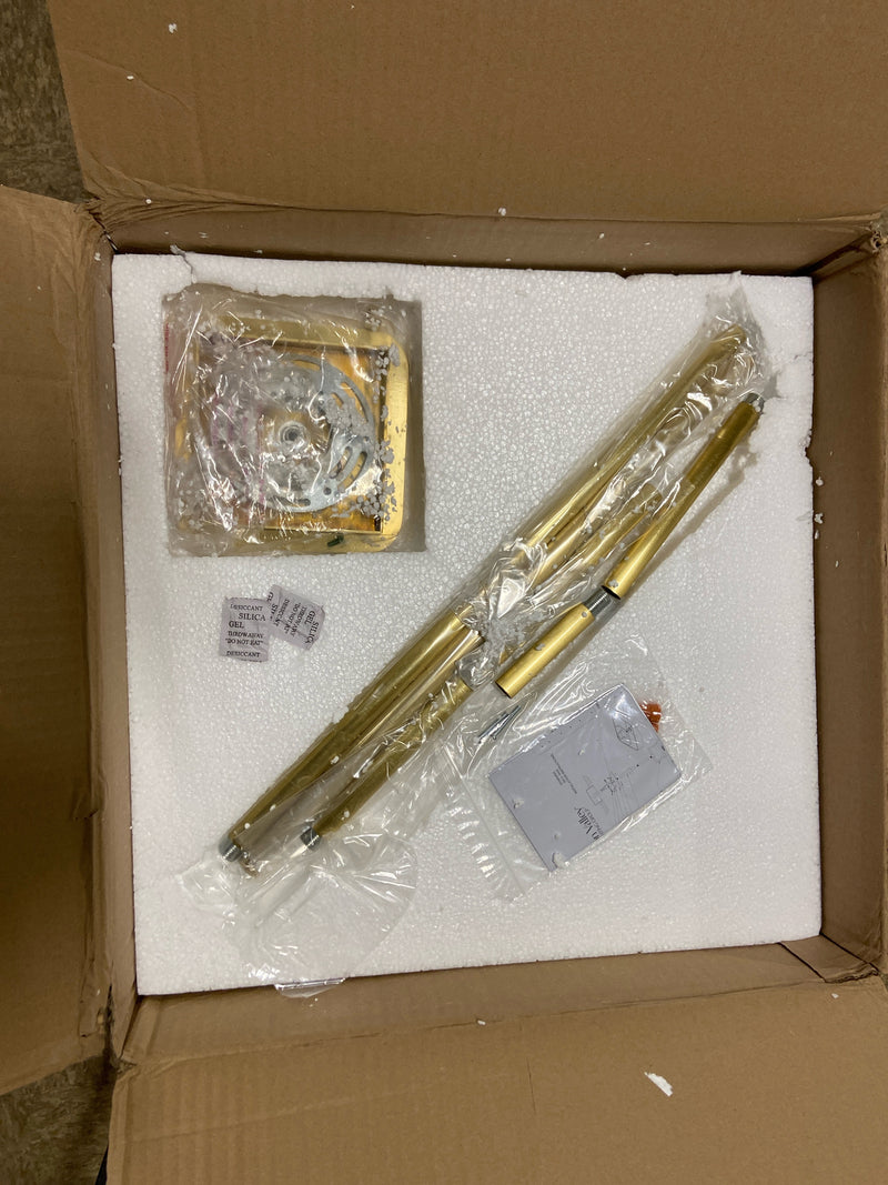 Hudson Valley Lighting 5413-AGB Downing - 1 Light Pendant 17.75 inches Tall and 13.325 inches Wide - Aged Brass Finish