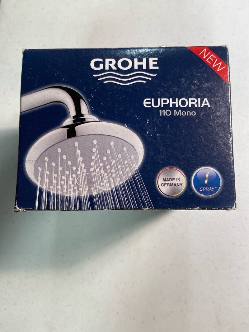 Grohe 27810001 Euphoria 2.0 GPM Single Function Shower Head - Starlight Chrome