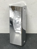 Amerock BP3657426 Edge Pull 4-1/2 Inch Long Finger Cabinet Pull - Polished Chrome