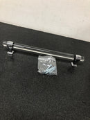 Amerock BP36661C26 Glacio 8 Inch Center to Center Bar Cabinet Pull - Clear / Polished Chrome