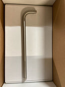 Delta T342702-SP Modern Round Non Shared Function Shower System Package with 1.75GPM Single Function Shower Head and Hand Shower - Less Rough-In - SpotShield Brushed Nickel