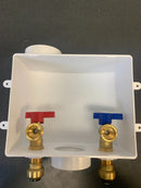 Tectite FSBBOXWM 1/2 in. Brass Push-to-Connect x 3/4 in. Male Hose Thread Washing Machine Outlet Box