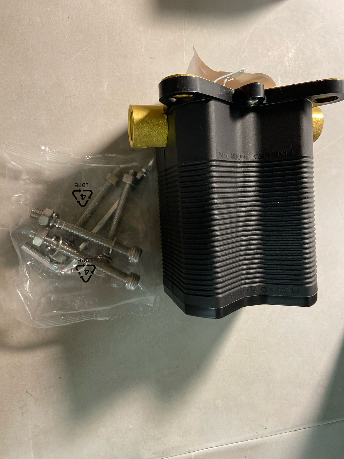 Signature Hardware 448006 Freestanding Tub Filler Rough-In Valve with Stops