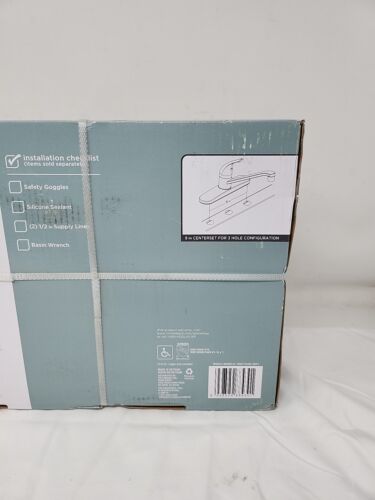 Glacier Bay HD67103W-0601 Standard Single-Handle Kitchen Faucet Polished Chrome