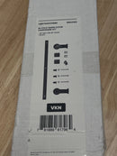 Miseno MBD0007X39BK 36" Bi-Fold Barn Door Hardware Kit - Black