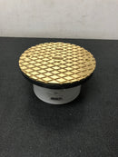 PROFLO PF42809 6" Brass Cover with 4" Adjustable Cleanout - N/A
