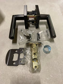 Kwikset 720MILSQT-11P Milan Passage Door Lever Set with Square Rose