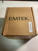 Emtek 5122HLOUS15RH Helios Right Handed Single Cylinder Keyed Entry Door Lever Set with Square Rose - Satin Nickel