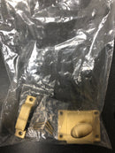 Deltana CL1580CR003 2-5/16" x 1-9/16" Solid Brass Cabinet Lock - Lifetime Polished Brass