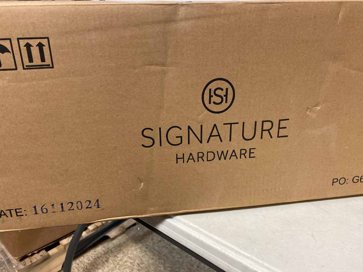 Signature Hardware SHORUCA2418 Ortega 24" Undermount Single Basin Stainless Steel Kitchen Sink - Stainless Steel
